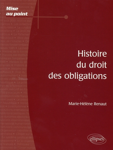 Emprunter Histoire du droit des obligations livre