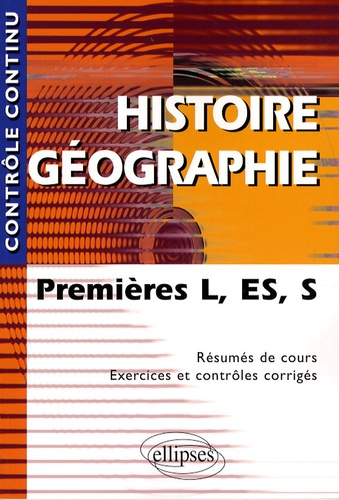 Emprunter Histoire Géographie 1e L, ES et S livre