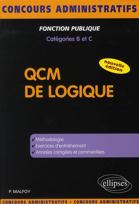 Emprunter QCM de logique. Catégories B et C livre
