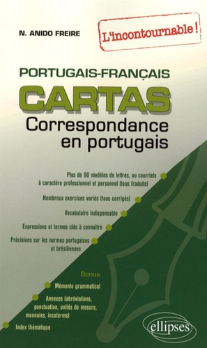 Emprunter Cartas. Correspondance en portugais, l'incontournable ! portugais-français livre