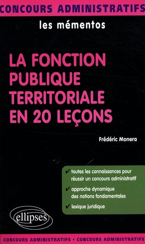 Emprunter La fonction publique territoriale en 20 leçons livre