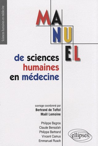 Emprunter Manuel de sciences humaines en médecine livre