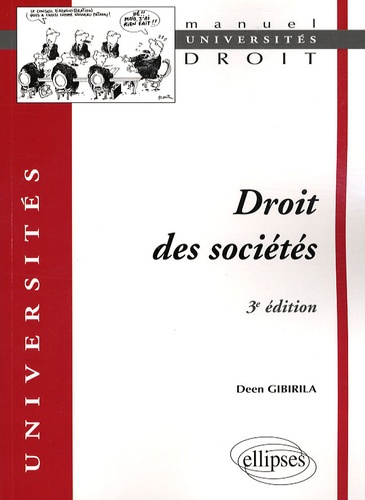 Emprunter Droit des sociétés. 3e édition livre