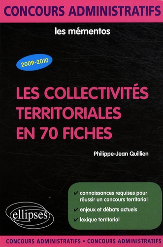 Emprunter Les collectivités territoriales en 70 fiches. Edition 2009-2010 livre