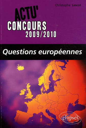 Emprunter Questions européennes livre
