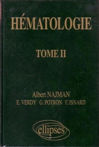Emprunter HEMATOLOGIE. Tome 2 livre