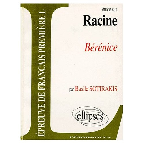 Emprunter Etude sur Bérénice, Racine livre