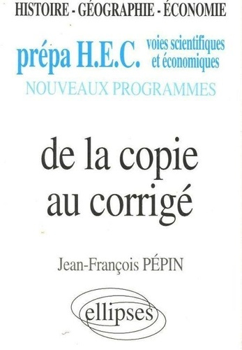 Emprunter De la copie au corrigé livre
