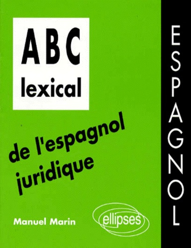 Emprunter ABC lexical de l'espagnol juridique livre