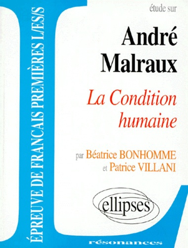 Emprunter Etude sur La condition humaine, André Malraux livre