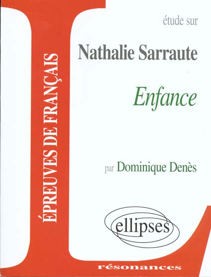 Emprunter Étude sur Nathalie Sarraute, 