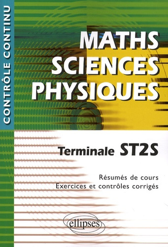 Emprunter Maths Sciences Physiques Tle ST2S livre