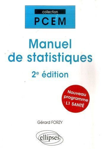 Emprunter Manuel de statistiques. 2e édition livre