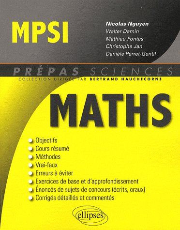 Emprunter Maths MPSI livre