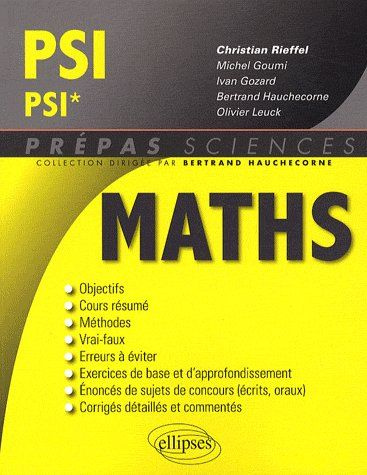 Emprunter Maths PSI-PSI* livre