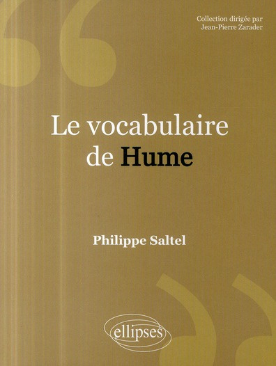 Emprunter Le vocabulaire de Hume livre