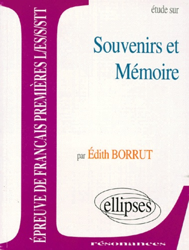 Emprunter Étude sur souvenirs et mémoire livre