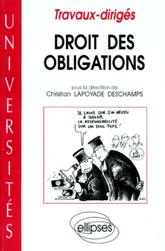 Emprunter DROIT DES OBLIGATIONS. Travaux dirigés livre