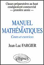 Emprunter MANUEL DE MATHEMATIQUES. Cours et exercices livre