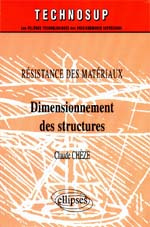 Emprunter DIMENSIONNEMENT DES STRUCTURES. Résistance des matériaux livre
