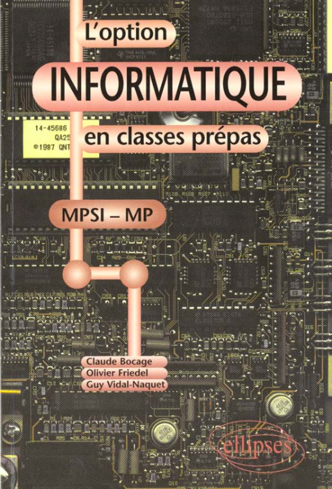 Emprunter L'option informatique en classes prépas livre