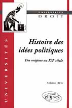 Emprunter HISTOIRE DES IDEES POLITIQUES (DES ORIGINES AU XXE SIECLE) livre