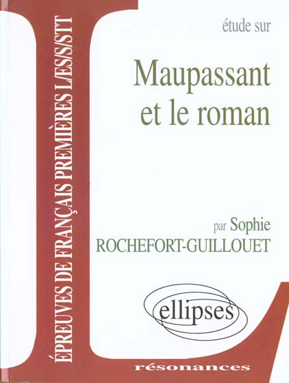 Emprunter Étude sur Maupassant et le roman livre