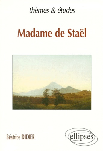 Emprunter Madame de Staël livre