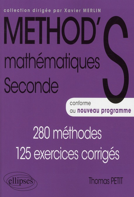 Emprunter MATHEMATIQUES SECONDE - NOUVEAU PROGRAMME livre