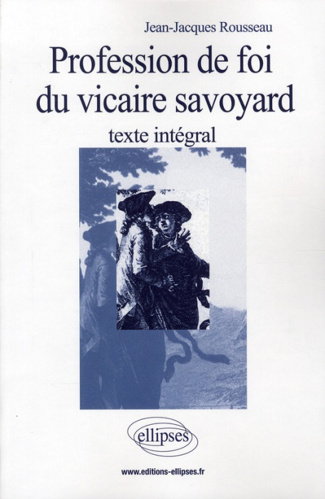 Emprunter Profession de foi du vicaire savoyard livre