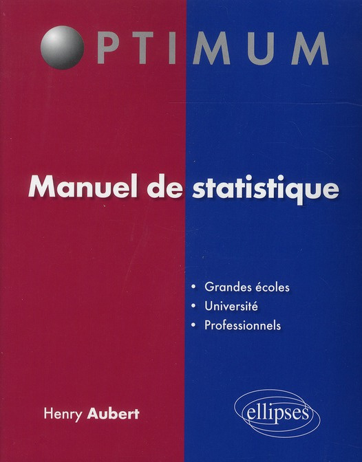Emprunter Manuel de statistique livre