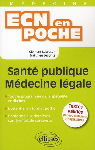 Emprunter Santé publique - Médecine légale livre
