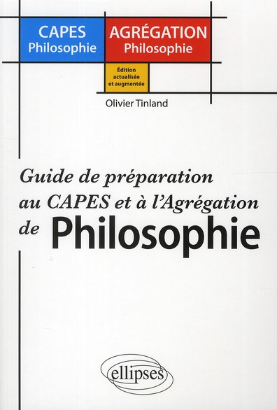 Emprunter Guide de préparation au CAPES et à l'Agrégation de Philosophie. Edition revue et augmentée livre