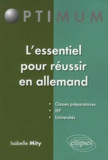 Emprunter L'essentiel pour réussir en allemand livre