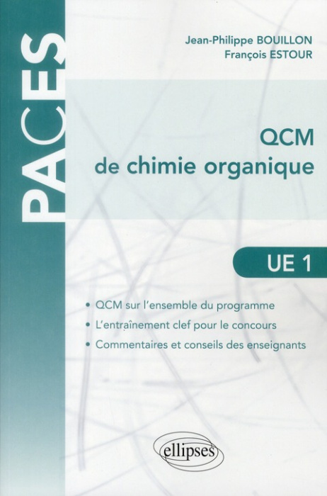Emprunter QCM chimie organique UE1 livre
