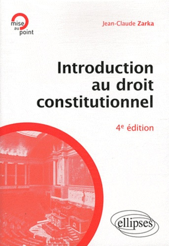 Emprunter Introduction au droit constitutionnel. 4e édition livre
