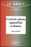 Emprunter L'activité salariée aujourd'hui et demain livre
