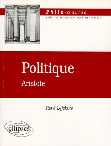 Emprunter POLITIQUE ARISTOTE livre