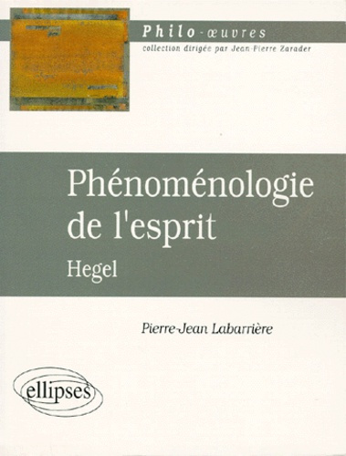 Emprunter Phénoménolohie de l'esprit. Hegel livre