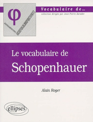Emprunter Le vocabulaire de Schopenhauer livre