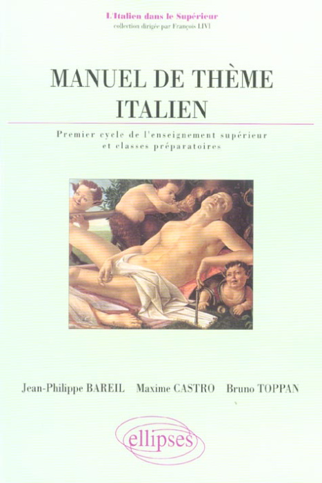 Emprunter Manuel de thème italien livre