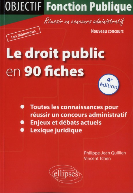 Emprunter Le droit public en 90 fiches. 4e édition livre