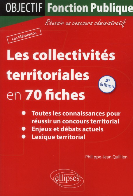 Emprunter Les collectivités territoriales en 70 fiches. 2e édition livre