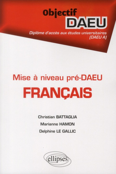 Emprunter Mise à niveau pré-DAEU Français livre