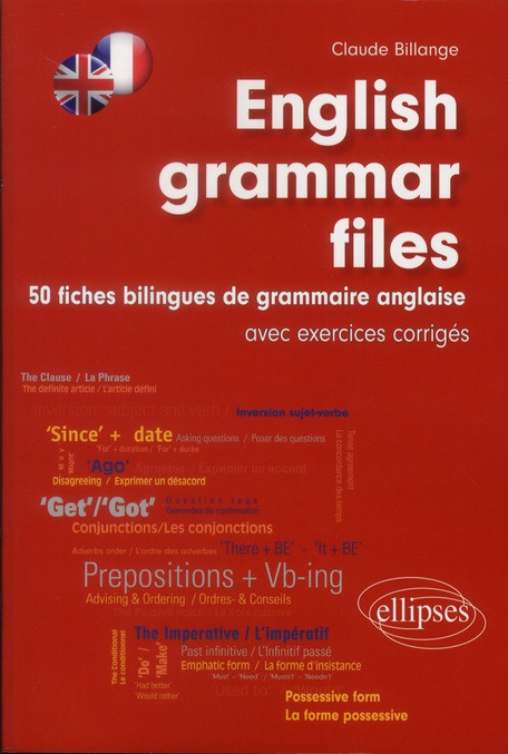 Emprunter Fiches de grammaire anglaise avec exercices. 50 fiches bilingues de grammaire anglaise, Edition bili livre