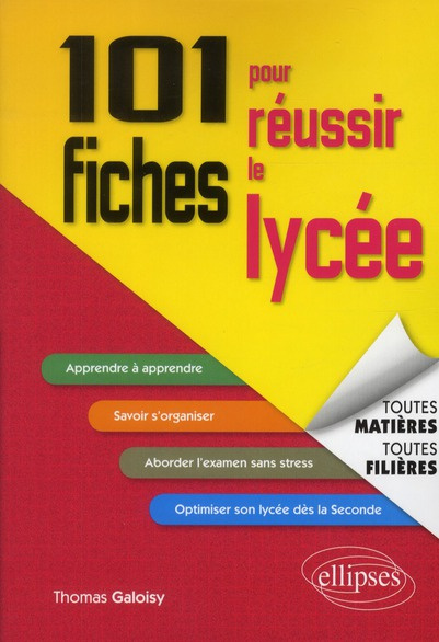 Emprunter 101 fiches pour réussir le lycée livre