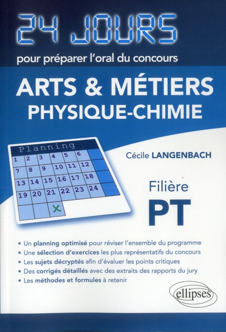 Emprunter Arts & métiers physique-chimie. Filière PT livre