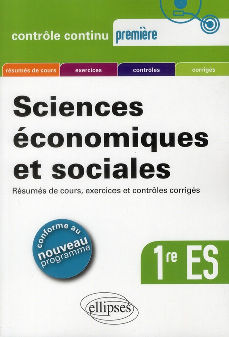 Emprunter Sciences économiques et sociales 1e ES livre