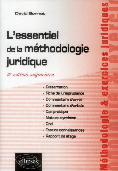 Emprunter L'essentiel de la méthodologie juridique. 2e édition revue et augmentée livre