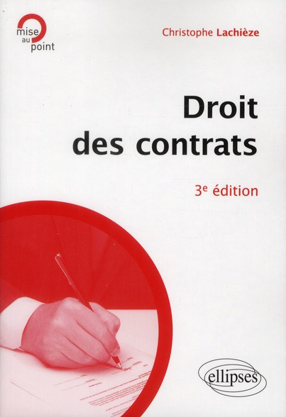 Emprunter Droit des contrats. 3e édition livre